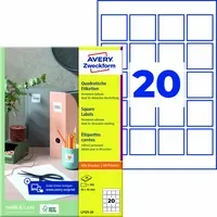 Avery Zweckform Universaletikett 45 x 45 mm (B x H)