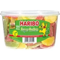 HARIBO Fruchtgummi Super Gurken 150 St./Pack.