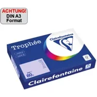 Clairefontaine Kopierpapier Trophée Color DIN A3 80 g/m² 500 Bl./Pack.