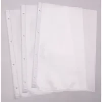 Prospekthülle DIN A4, Überbreite 100 St./Pack.
