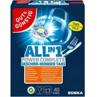 GUT & GÜNSTIG Spülmaschinentabs ALL in 1 Power Complete