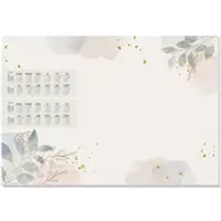SIGEL Schreibunterlage Pastel Garden mit Kalender 2 Jahre