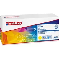 edding Toner Kompatibel mit Brother TN-249Y gelb