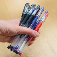 3PAGEN 30% Rabatt auf 15teiliges GelschreiberSet in Schwarz Rot Blau