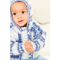 Stylecraft Bambino Prints DK Childs Jacket and Sweater Pattern 9841 41-46cm