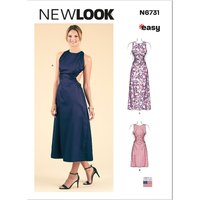 New Look Sewing Pattern 6731 (N) - Misses Dresses 6-18 UN6731A 6-18