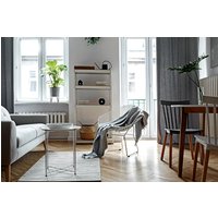 Más de 3500 Artículos en Leroy Merlin con Descuentos (Desde -40% a -90%) 17 Visillo semiopaco enna 140x270 cm de color gris