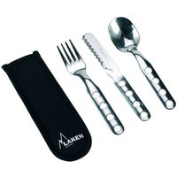 Set de cubiertos laken 3 piezas + funda