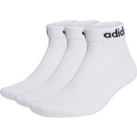 Calcetines adidas C Lin Ankle 3P White