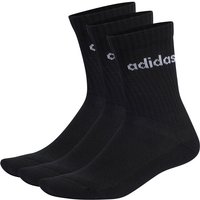 Calcetines adidas C Lin Crew 3P Black