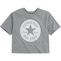 T-shirt Converse Signature Chuck Patch Boxy Girl Grey
