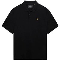 Polo Hommes Lyle & Scott V1-Plain Noir