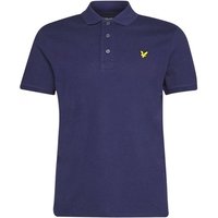 Polo Lyle & Scott V1-Plain Homme Marine