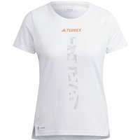 T-shirt de Trail adidas Agr Shirt Femme Blanc