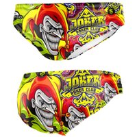 Maillot de bain Turbo Homme Waterpolo Joker New Red printed