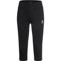 Collants de Running Odlo Tights 3/4 Essential Femme Noir
