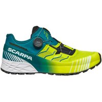 Chaussures de Trail Scarpa Ribelle Run Kalibra Ht Lime Green- Deep Lagoon Homme