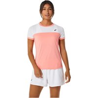 T-shirt ASICS Court Tennis Manches courtes Femme Rose