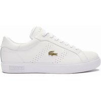 Chaussures Lacoste Vulcanized Femme Blanc