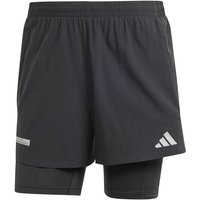 Pantalons de Running adidas Ultimate 2In1 Homme Noir