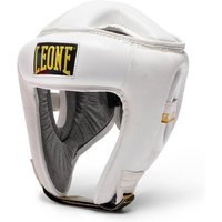 Casco de boxeo leone protector abierto dna blanco