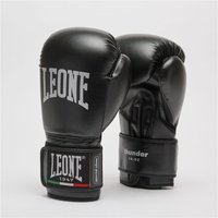 Guantes de boxeo thunder negro/8oz leone