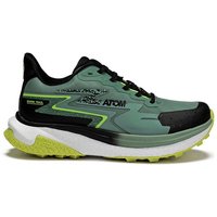 Zapatillas de trail atom at160 shark trail ion blast verde hombre
