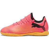 Chaussures de football sala Puma Future 7 Play T Orange Enfant