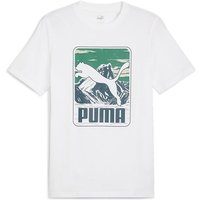 T-shirt Puma GRAPHICS Mountain White Homme