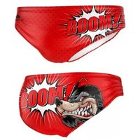 Maillot de bain Turbo Waterpolo Boom Wolf Red