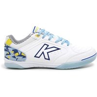 Chaussures de Football sala Kelme Précision Homme Blanc & Bleu