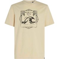 T-shirt O'Neill Mix & Match Wave Beige Homme