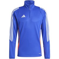 Sweat Football adidas Homme de Tiro24 Training Bleu/Blanc