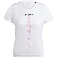 T-shirt Trail adidas Trail Running Femme de Terrex Agravic Blanc