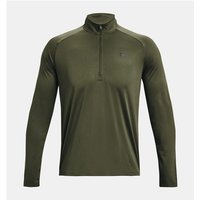 Camiseta de fitness under armour tech 2.0 1/2 zip hombre verde
