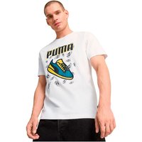 T-shirt Homme Puma Graphics Sneaker White
