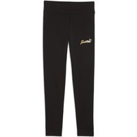 Collants Fille Puma Essentials+ Script Metallic Black