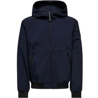 Veste Only & Sons Onsbowie Softshell Bomber Otw Dark Navy Homme