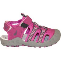 Sandale Joluvi Cross Fuchsia/Gris Perle Enfant