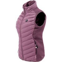 Chaleco joluvi heat ciruela mujer
