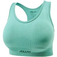 Sujetador deportivo de fitness joluvi ana mujer menta