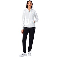 Sweat Champion Sweatshirt à Zip Complet Femme Blanc