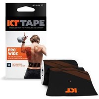 PRO KT Tapes WIde Tape Precut (10 X 25cm) 2.5 Meter Black