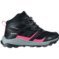 Botas de montagne Hi-Tec Toubkal Mid Wp Noir/Gris/Géranium Femme