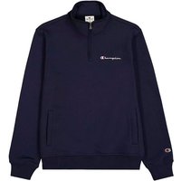 Sweat Champion Homme Sweatshirt semi-fermé bleu