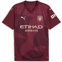 T-shirt de Football Puma Mcfc Third Jersey Replica Homme Jaspe sombre