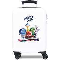 Maleta disney abs 50 cm 4r inside out 2 blanco