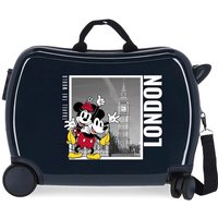 Maleta infantil disney 4w (2 multid ) mickey y minnie london azul