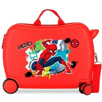 Maleta marvel inf.abs 4r.(2 multi) spiderman urban rojo rojo