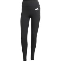 Mallas de fitness adidas opt essentials 3bandas mujer negro/blanc